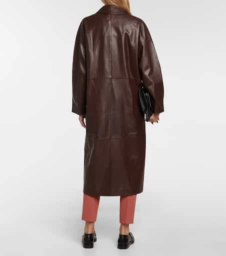 商品Max Mara|Ussuri leather coat,价格¥24559,第3张图片详细描述