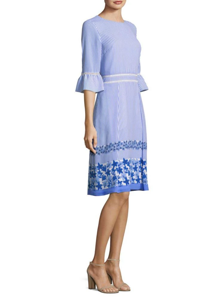 商品Draper James|Willowwick Floral Striped Dress,价格¥1343,第1张图片