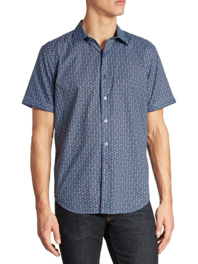 商品Robert Graham|Gardena Cotton Shirt,价格¥538,第1张图片