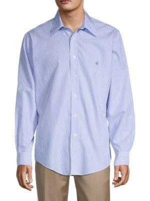 商品Brooks Brothers|Regent-Fit Bengal Striped Button-Down Shirt,价格¥264,第1张图片