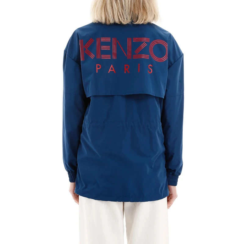 商品Kenzo|Kenzo 高田贤三 女士蓝色尼龙外套 FA52BL106567-73,价格¥2443,第1张图片