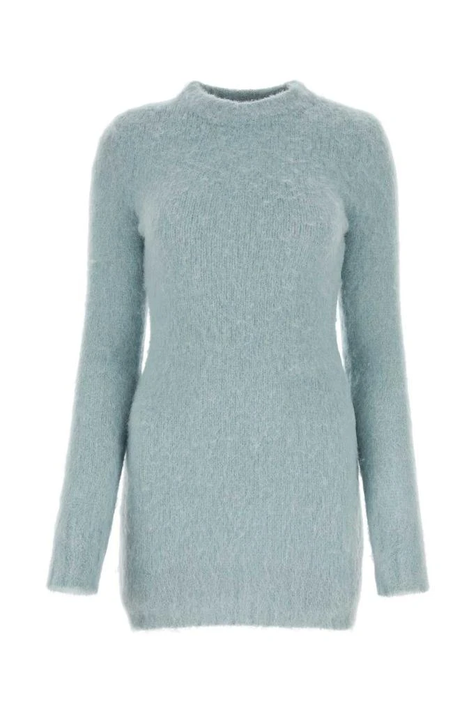 商品AMI|AMI Paris Long Sleeved Knitted Crewneck Dress,价格¥2656,第1张图片