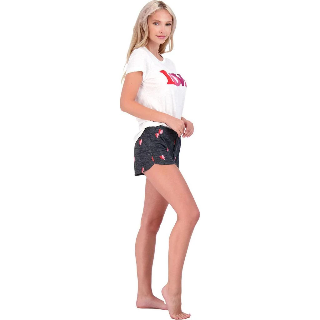 P.J. Salvage Sealed With A Kiss Women's Printed Drawstring Loungewear Shorts 商品