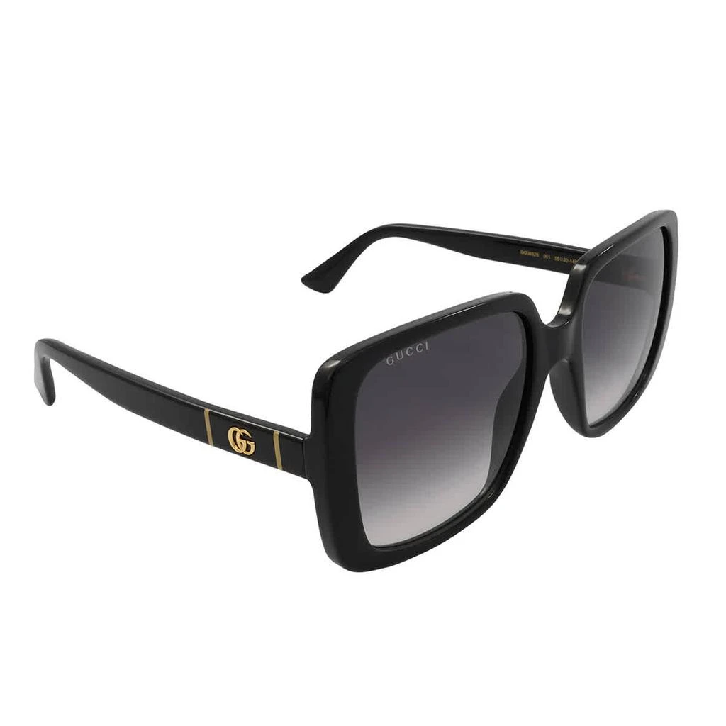 商品Gucci|Grey Gradient Square Ladies Sunglasses GG0632S 001 56,价格¥1043,第3张图片详细描述