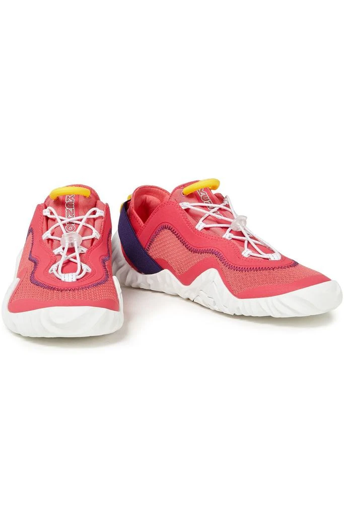 商品Kenzo|Coated mesh and canvas sneakers,价格¥1471,第2张图片详细描述