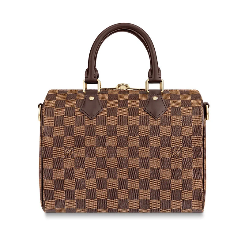 Louis Vuitton 路易威登 女士 SPEEDY 25棋盘格单肩波士顿枕头包N41368 送礼好物 商品