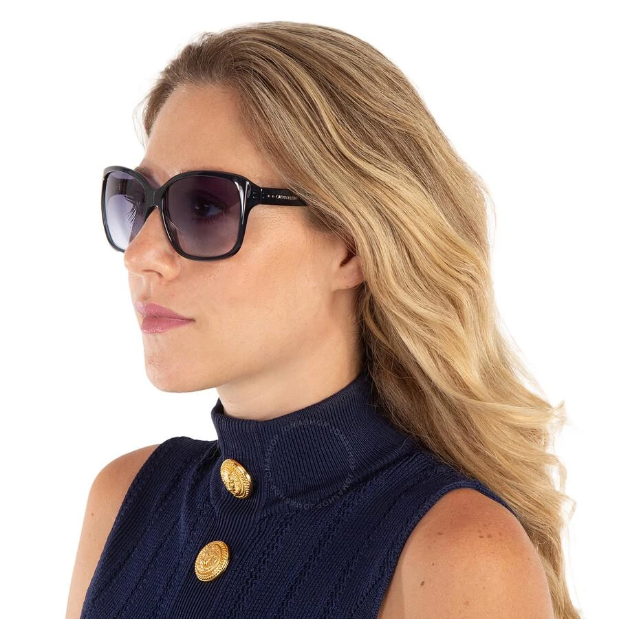 商品Calvin Klein|Blue Gradient Oversized Ladies Sunglasses CK20518S 410 60,价格¥121,第2张图片详细描述