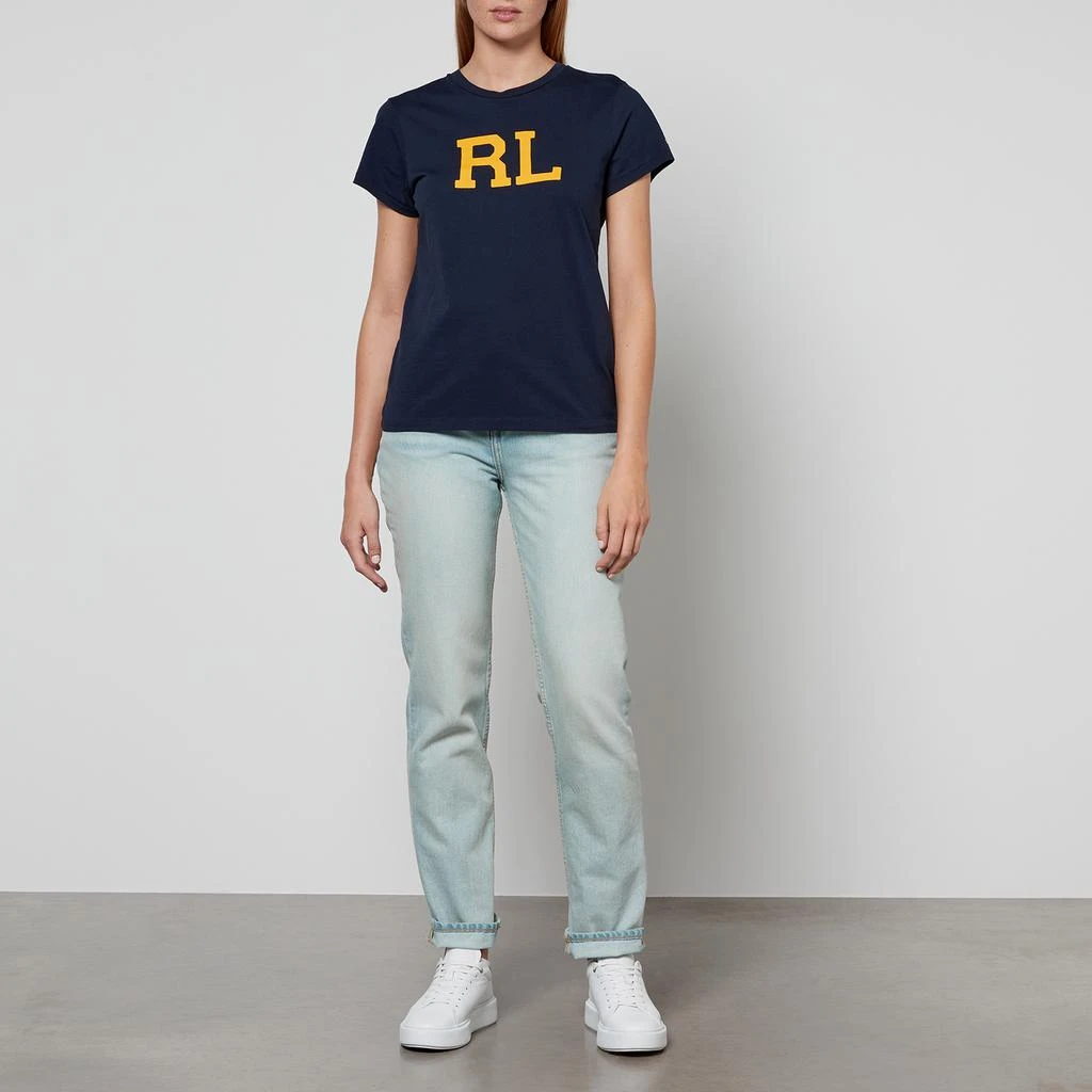 商品Ralph Lauren|Polo Ralph Lauren Logo-Embroidered Cotton-Jersey T-Shirt,价格¥339,第3张图片详细描述