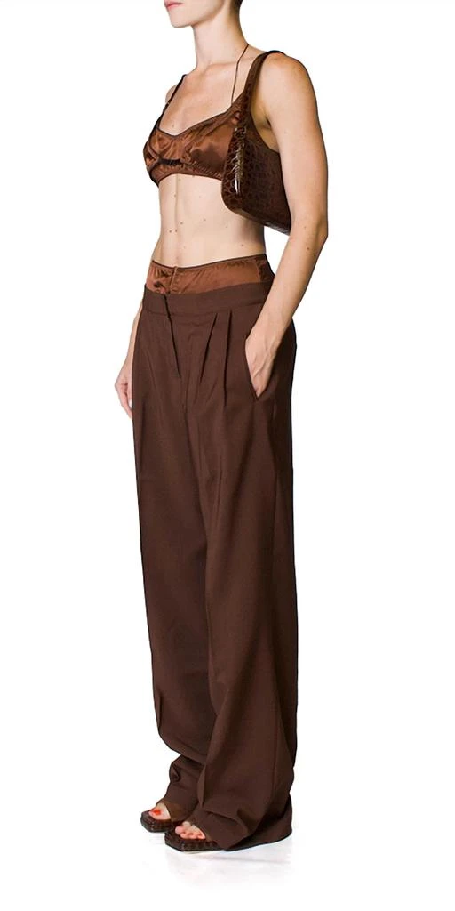 商品Anna October|Marie Bra Top In Brown,价格¥641,第3张图片详细描述