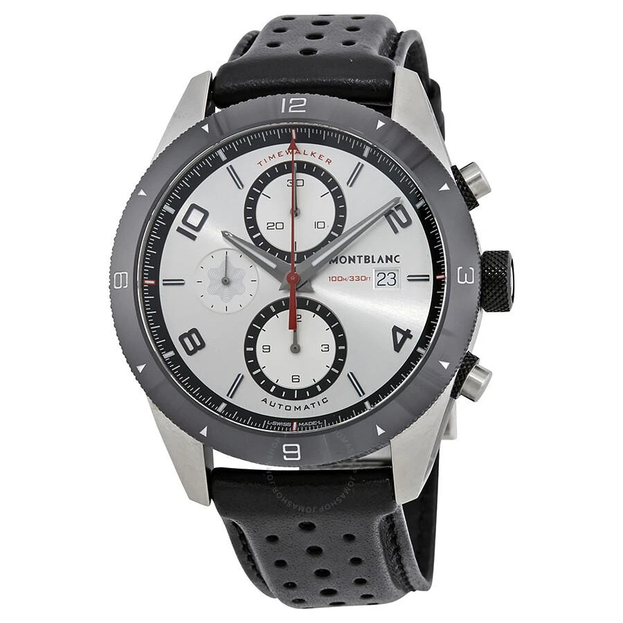 商品MontBlanc|Montblanc TimeWalker Chronograph Automatic Silver Dial Men's Watch 116100,价格¥12792,第1张图片