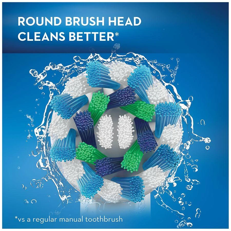 商品Oral-B|1000 Electric Toothbrush with Brush Head, Rechargeable,价格¥413,第5张图片详细描述