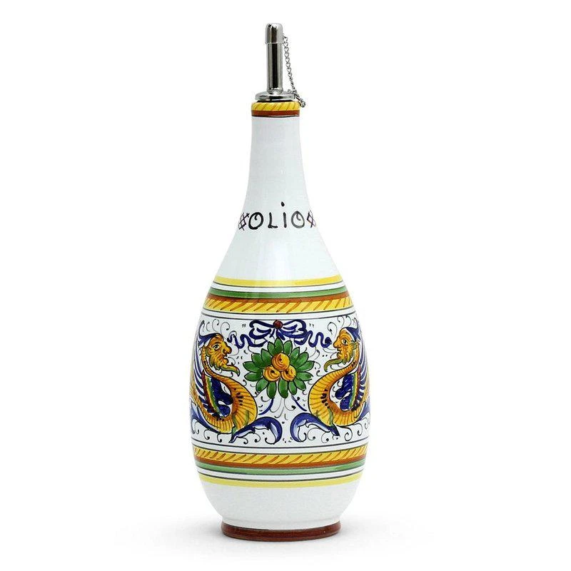 商品Artistica - Deruta of Italy|Raffaellesco: Olive Oil Bottle Dispenser OLIVE OIL BOTTLE,价格¥1269,第1张图片
