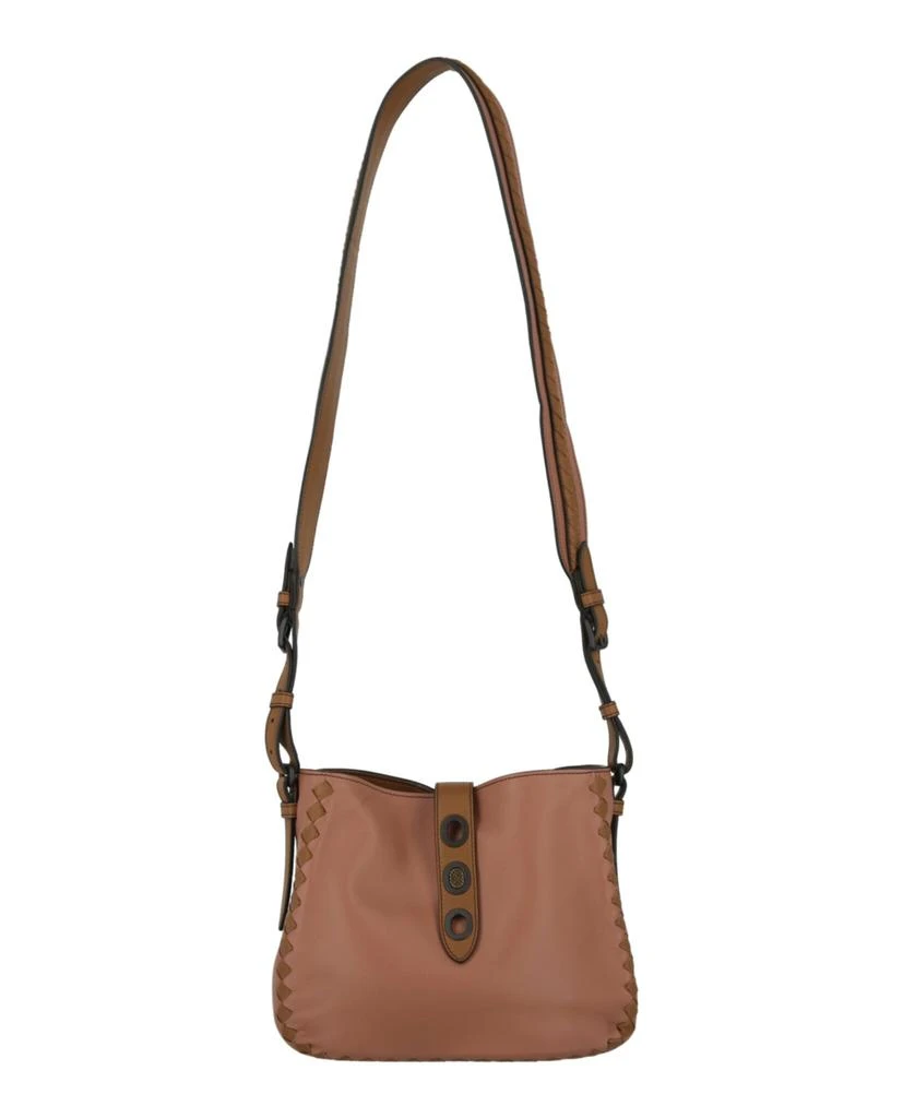 商品Bottega Veneta|Two-Tone Leather Shoulder Bag,价格¥5409,第1张图片