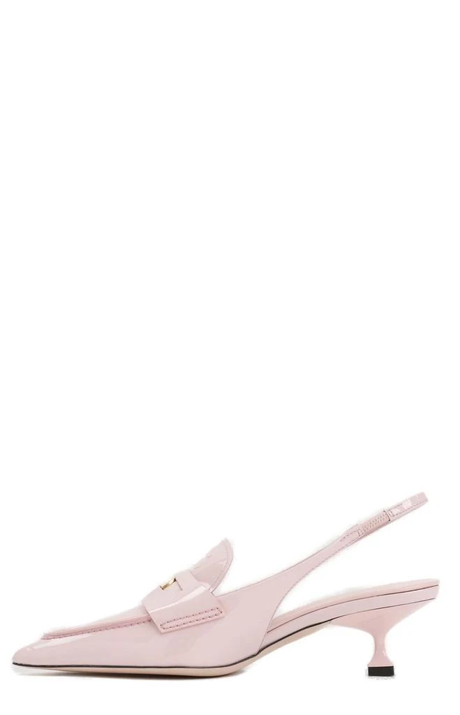 商品Miu Miu|Miu Miu Slingback Loafers,价格¥5512,第2张图片详细描述