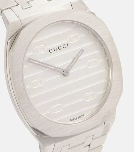 商品Gucci|25H 30mm stainless steel watch,价格¥11914,第4张图片详细描述