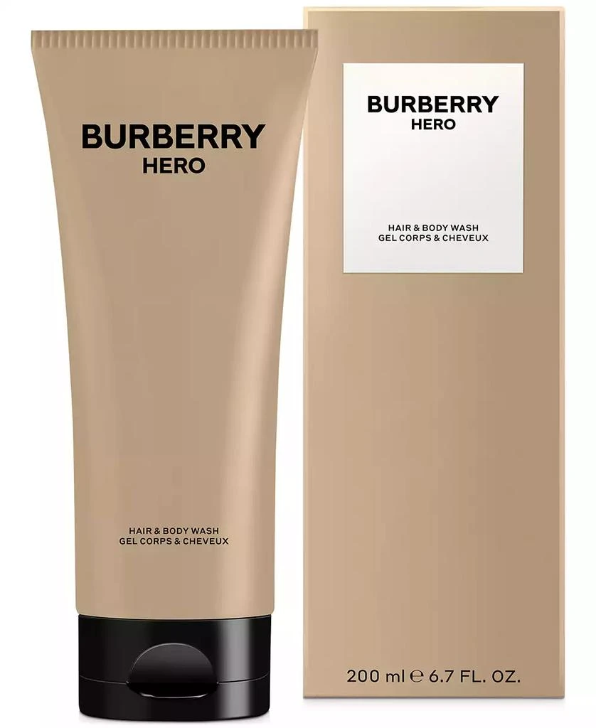 商品Burberry|Men's Hero Hair & Body Wash, 6.7-oz.,价格¥349,第2张图片详细描述