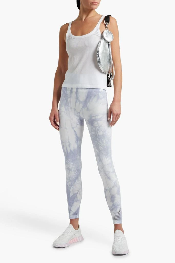 商品DKNY|Tie-dyed perforated stretch leggings,价格¥91,第2张图片详细描述