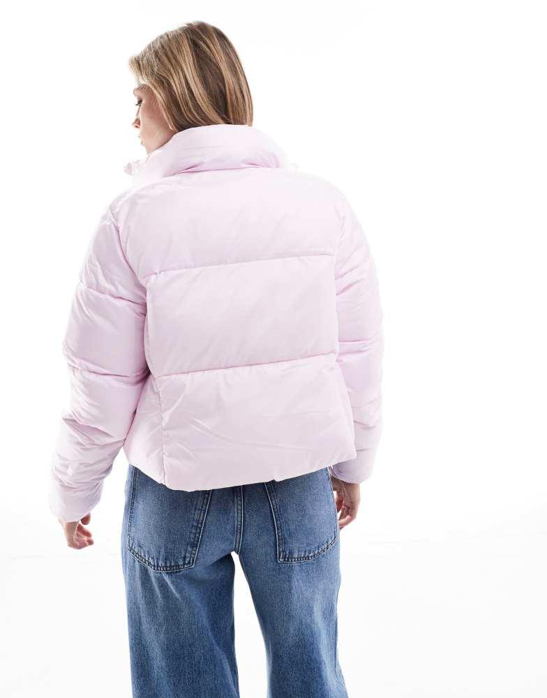 Columbia Puffect II cropped puffer jacket in pink dawn – On Sale