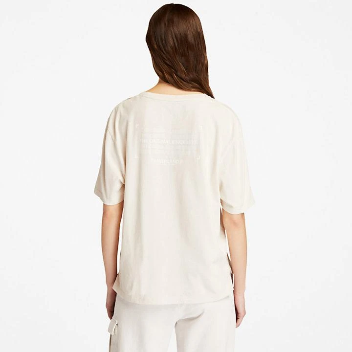 商品Timberland|Organic Cotton Utility T-shirt for Women in White,价格¥220,第2张图片详细描述