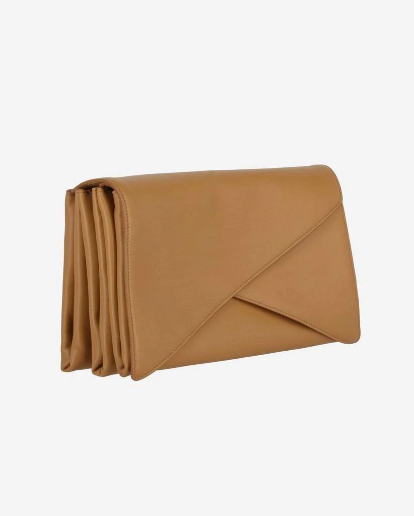 商品Bottega Veneta|Bottega Veneta Brown and Gold Leather Clutch 600384-Vcp40-9830,价格¥7491,第2张图片详细描述