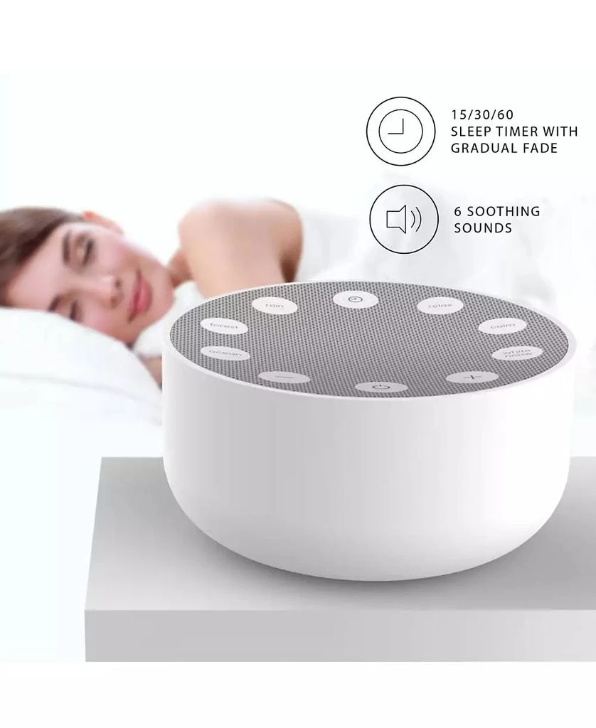 商品Sharper Image|Sleep Therapy Sound and White Noise Machine,价格¥259,第2张图片详细描述