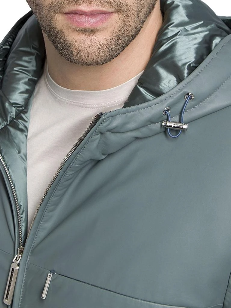 商品Stefano Ricci|Calfskin Leather Hooded Blouson,价格¥55846,第5张图片详细描述