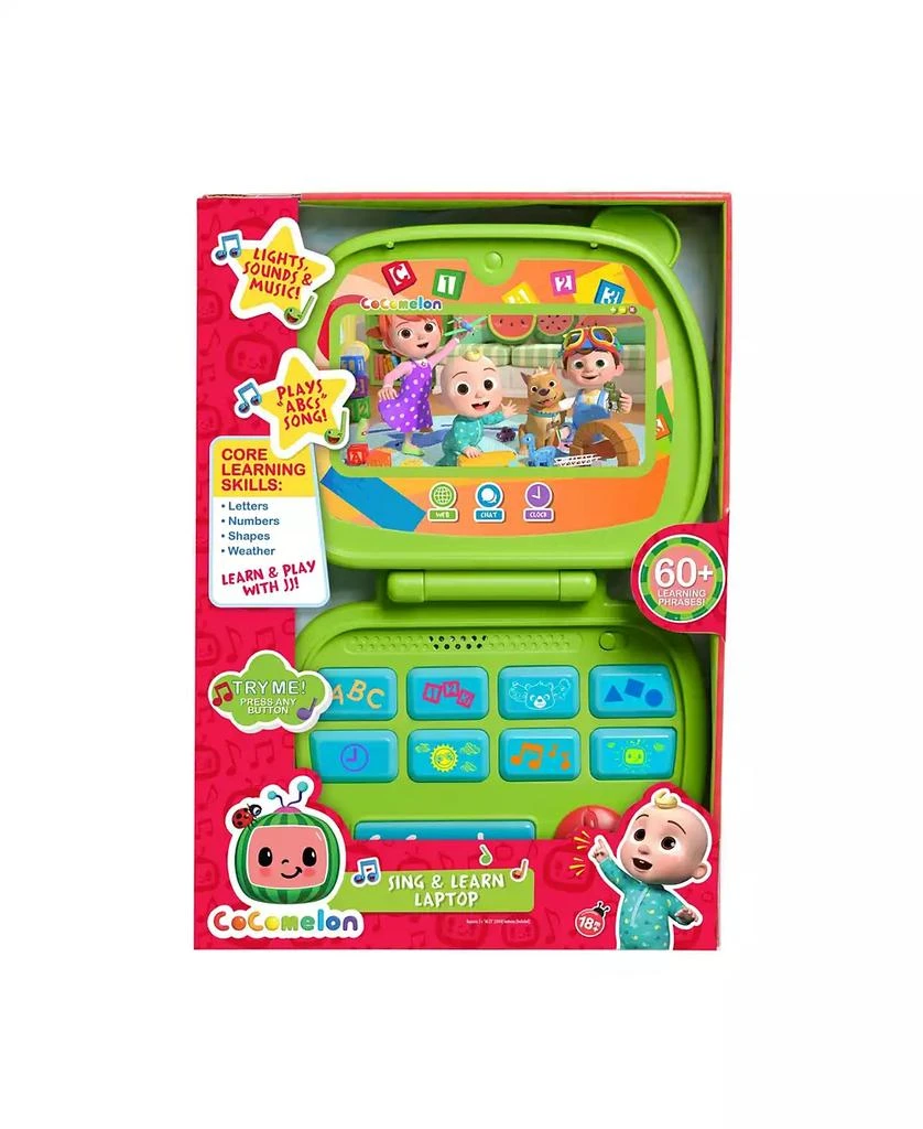 商品Just Play|CoComelon Sing and Learn Laptop Toy for Kids, Lights & Sounds,价格¥112,第1张图片