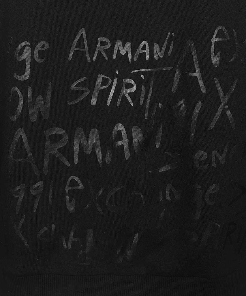 Armani Exchange COLD SHOULDER ORGANIC COTTON Sweatshirt商品第3张图片规格展示