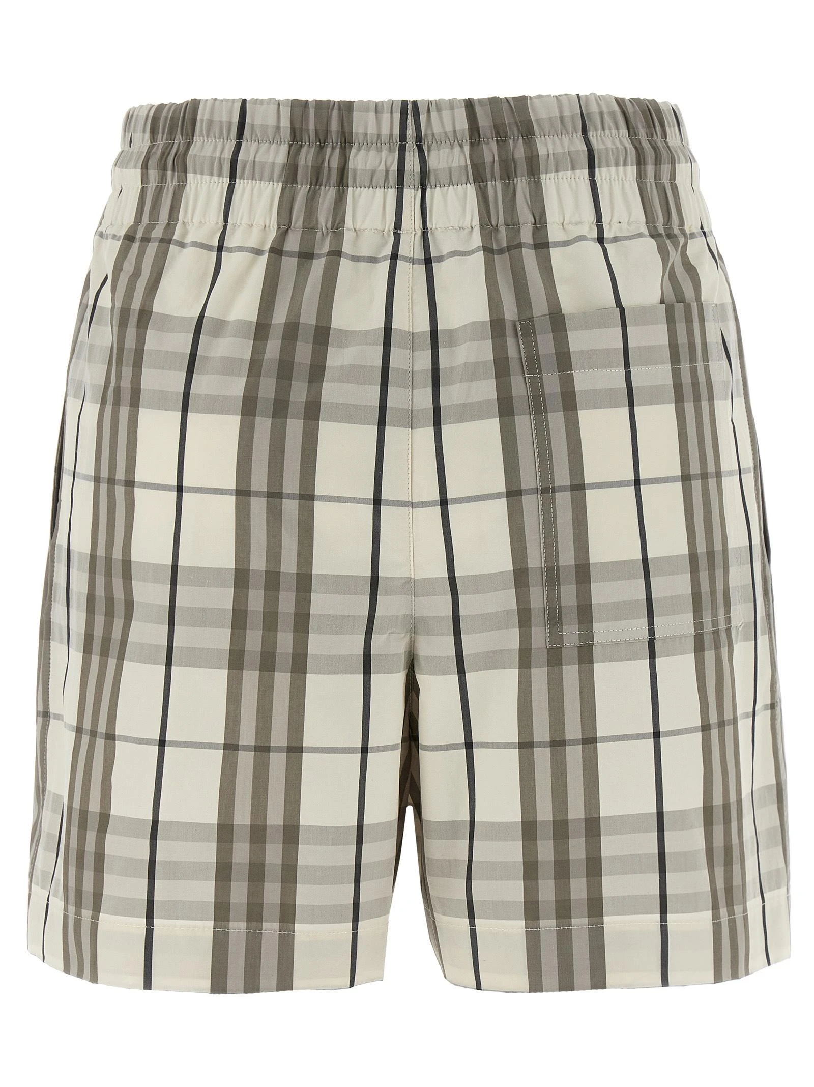 商品【商品预售7天】 Burberry|Burberry 女士短裤 8109232COTTONIPCHECK 灰色,价格¥3209,第3张图片详细描述