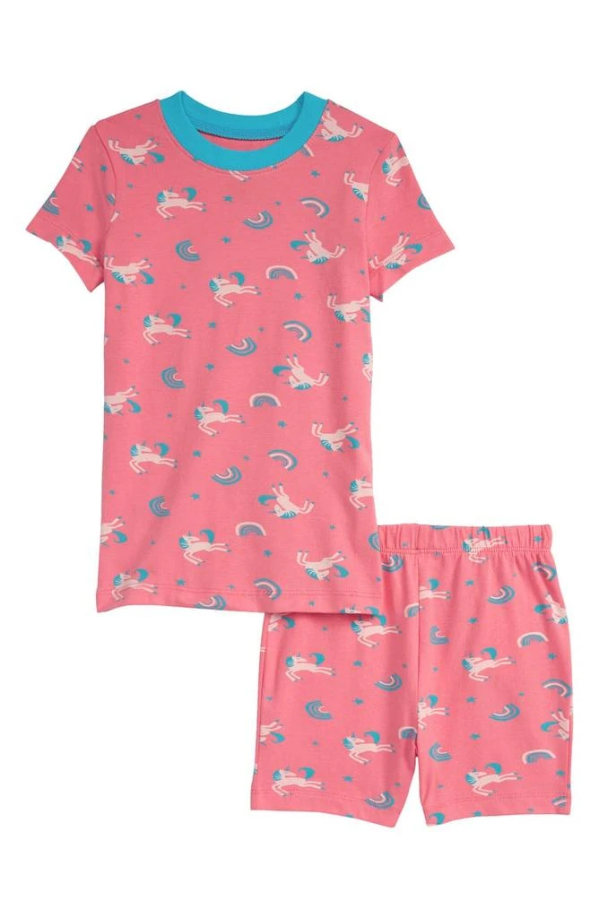 商品Nordstrom|Kids' NORDSTROM RACK Unicorn Shirt & Shorts Pajama Set,价格¥57,第1张图片