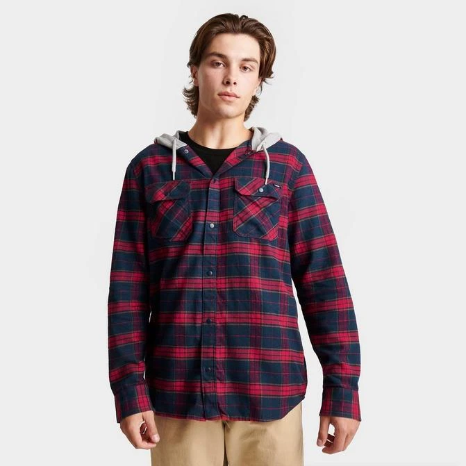 商品Vans|Men's Vans Parkway Hooded Long-Sleeve Shirt,价格¥222,第1张图片