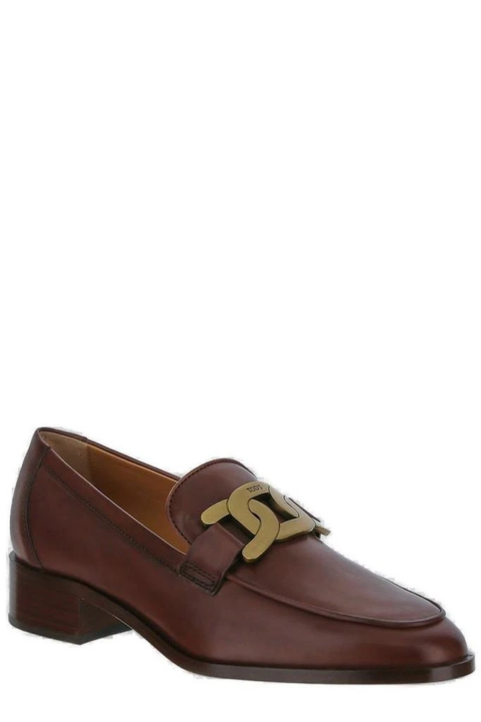 商品Tod's|Tod's Chain Link Detail Loafers,价格¥3702,第2张图片详细描述