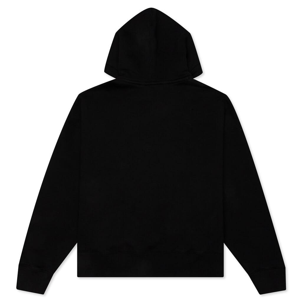 Palm Angels Seasonal Logo Hoodie - Black/Orange商品第2张图片规格展示