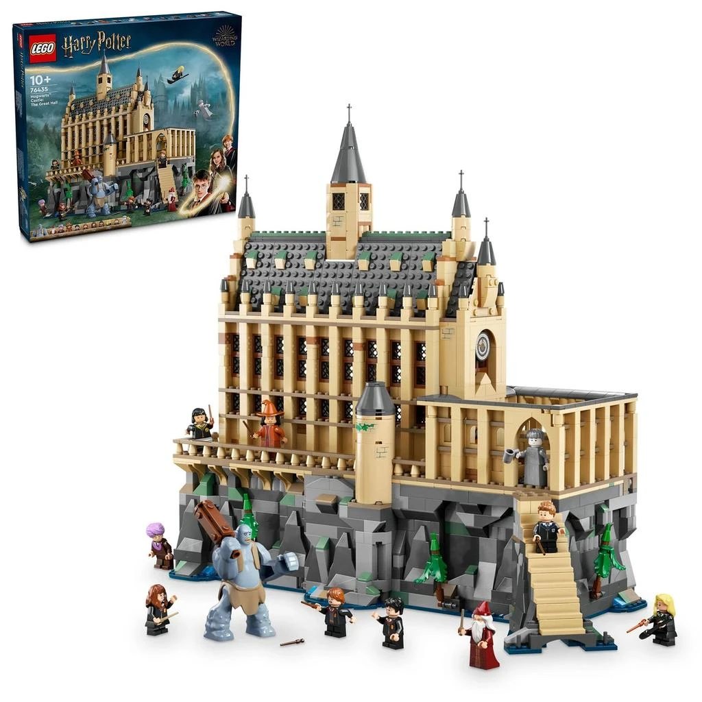 商品LEGO|LEGO Harry Potter Hogwarts Castle: The Great Hall Set 76435,价格¥1901,第1张图片