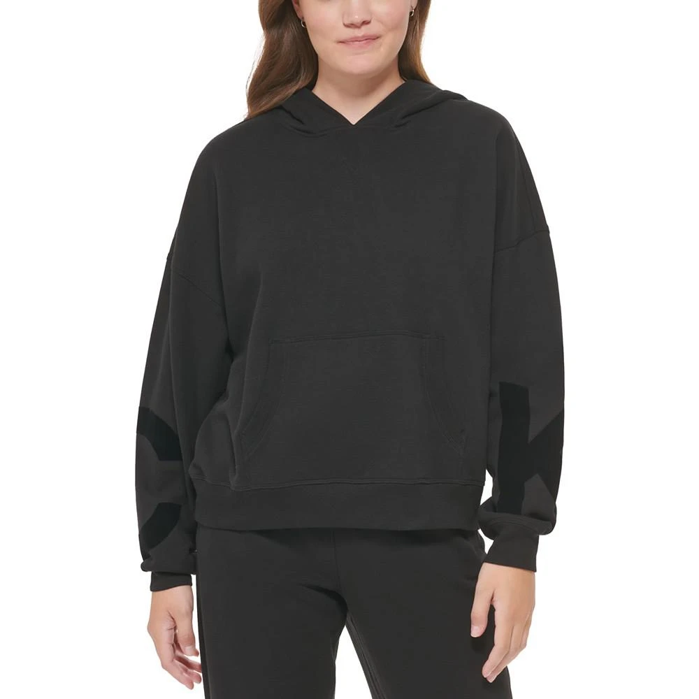 商品Calvin Klein|Women's Long-Sleeve Hooded Sweatshirt,价格¥263,第1张图片