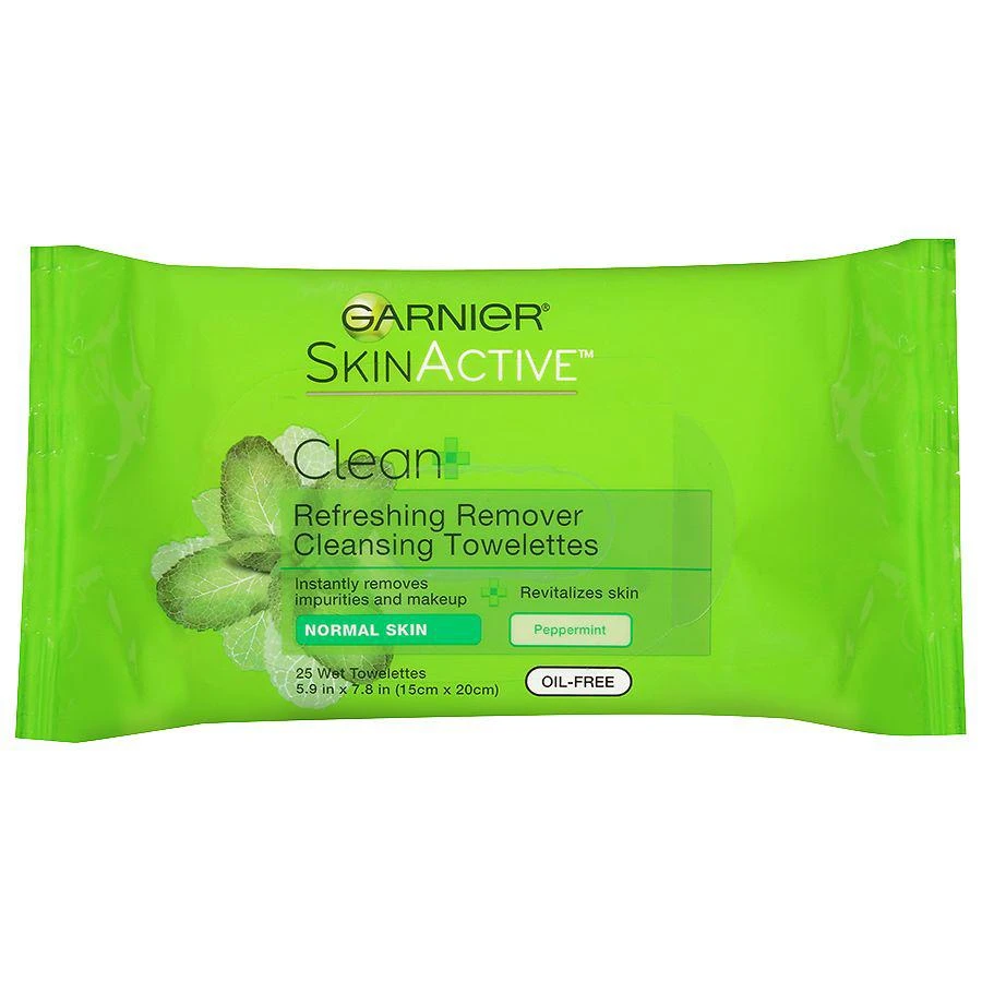 商品Garnier Nutritioniste|Nutri-Pure Detoxifying Wet Cleansing Towelettes,价格¥25,第1张图片