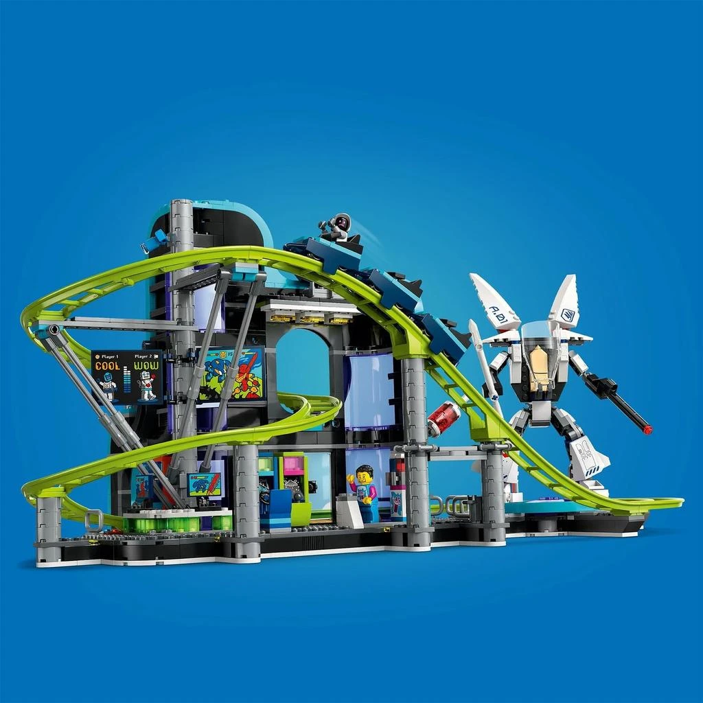 商品LEGO|LEGO City Robot World Roller-Coaster Park Creative Toy 60421,价格¥984,第5张图片详细描述