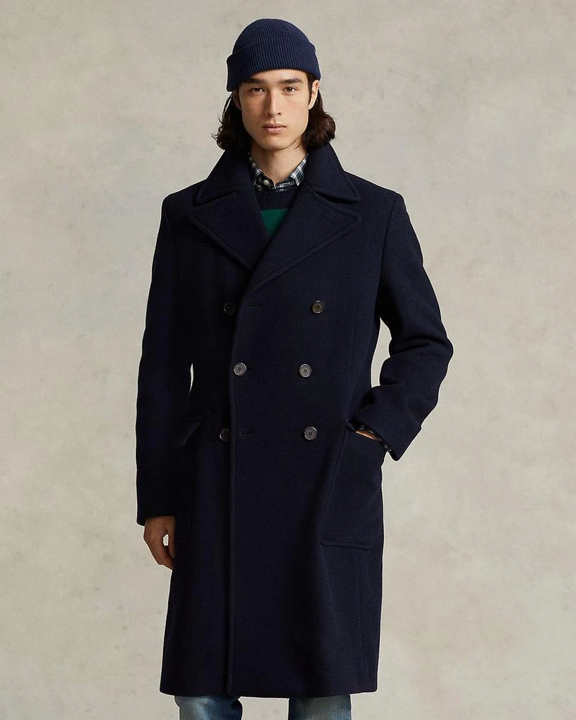 商品Ralph Lauren|Double Breasted Topcoat,价格¥7446,第1张图片