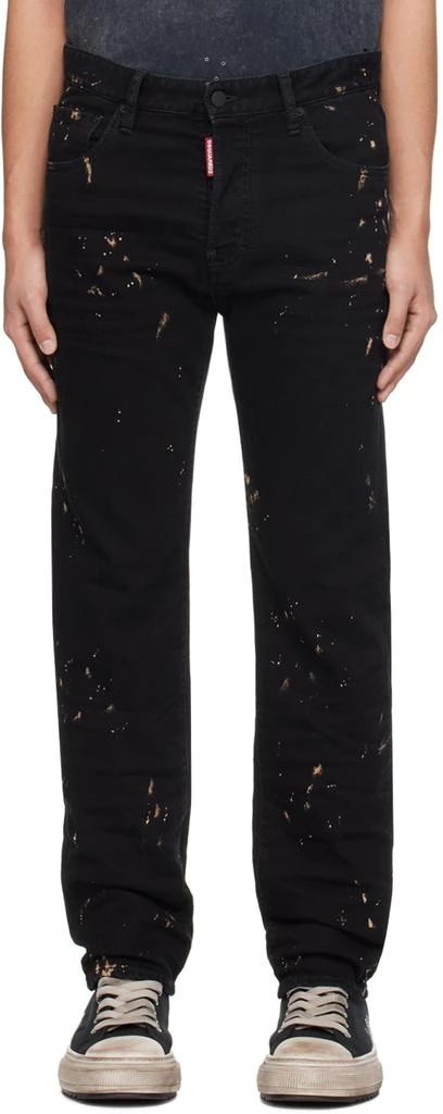 商品DSQUARED2|Black 642 Jeans,价格¥2397,第1张图片