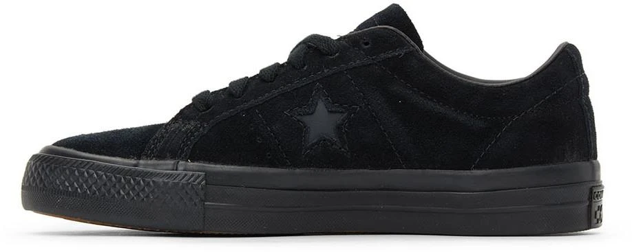 商品Converse|黑色 One Star Pro 绒面革运动鞋,价格¥791,第3张图片详细描述