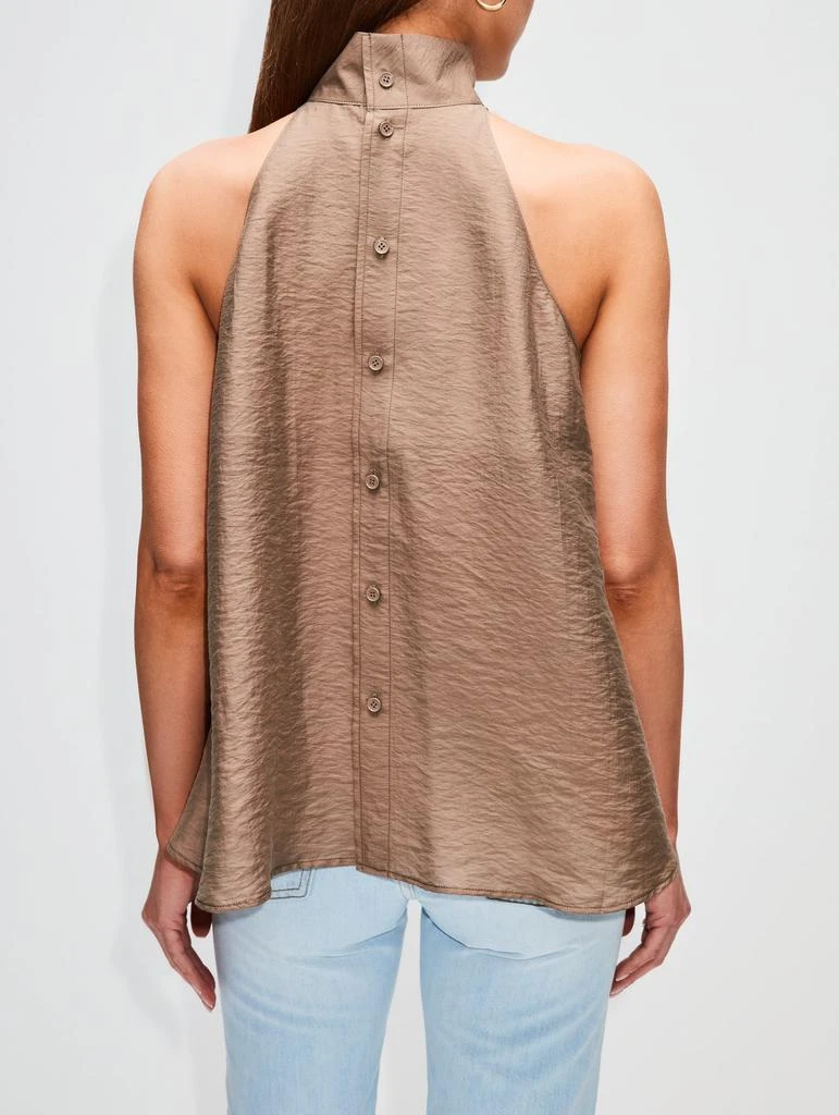商品ARCH THE|Mock Neck Sleeveless Blouse,价格¥727,第4张图片详细描述