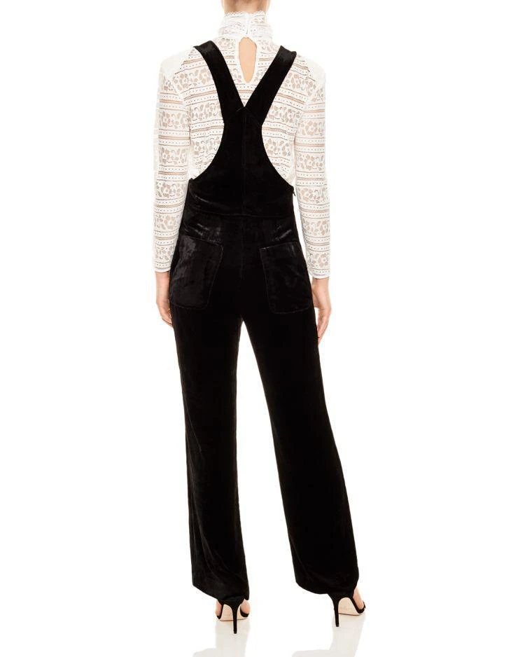 商品Sandro|Trudie Velvet Overalls,价格¥2127,第2张图片详细描述
