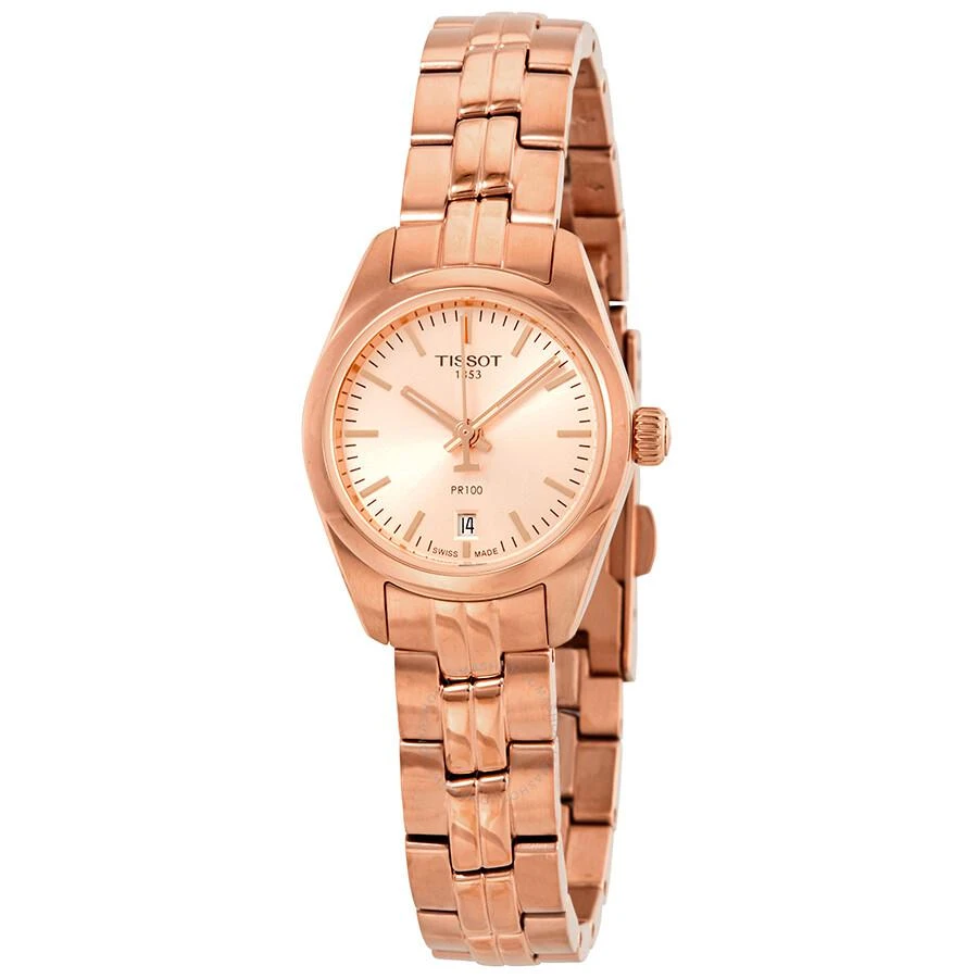 商品Tissot|T-Classic Rose Rose Gold PVD Dial Ladies Watch T1010103345100,价格¥1006,第1张图片