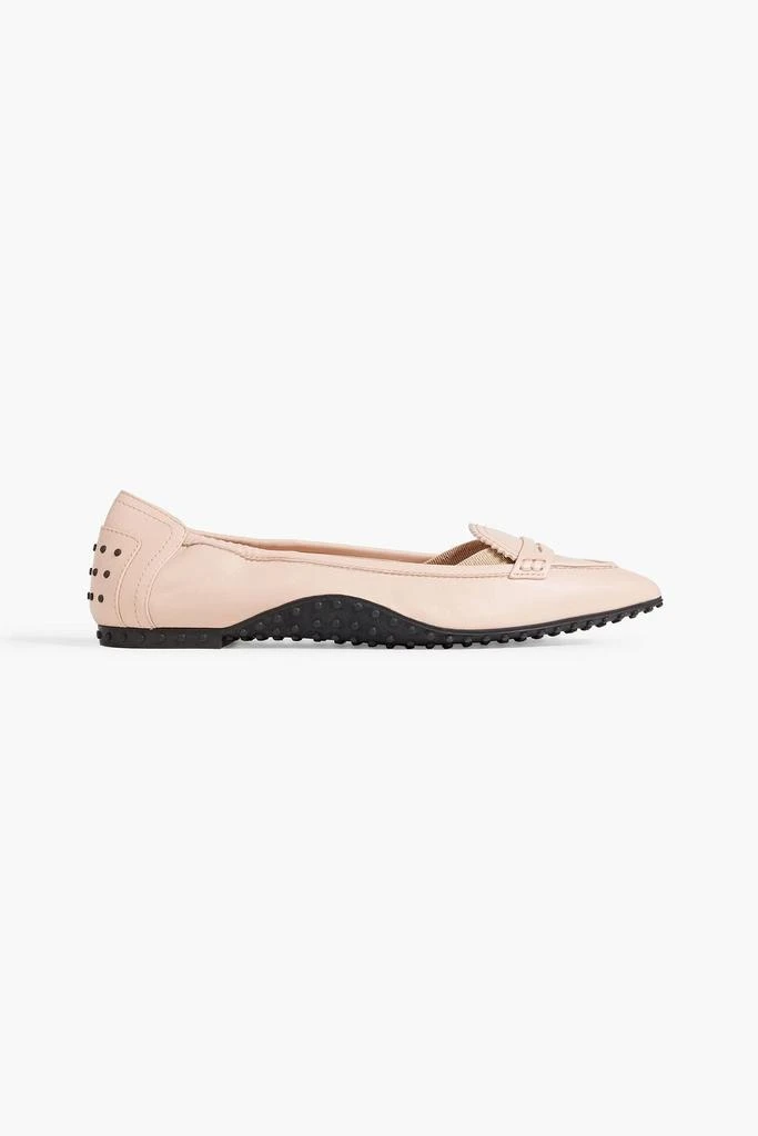 商品Tod's|Leather point-toe flats,价格¥901,第1张图片