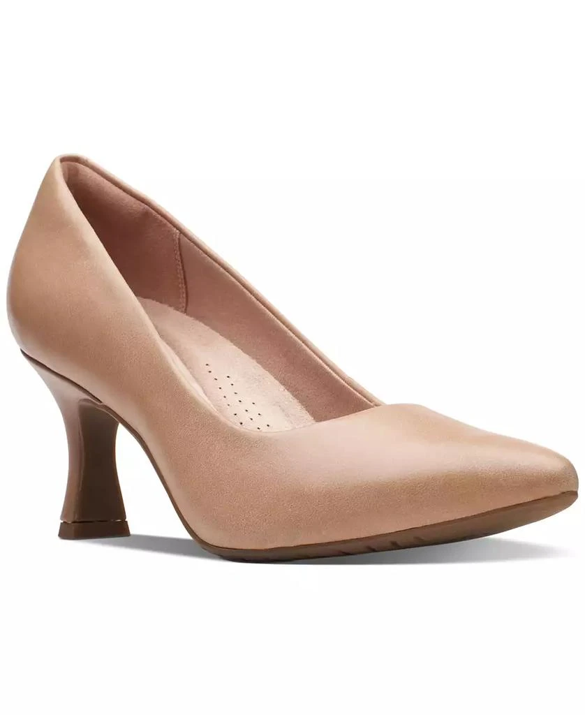 商品Clarks|Women's Kataleyna Gem Pointed-Toe Comfort Pumps,价格¥570,第1张图片