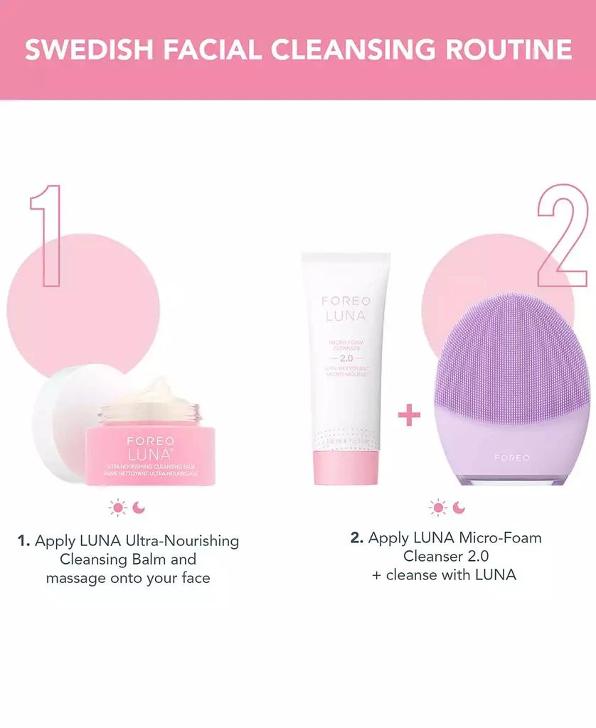 商品Foreo|LUNA Ultra Nourishing Cleansing Balm, 75 ml,价格¥409,第4张图片详细描述