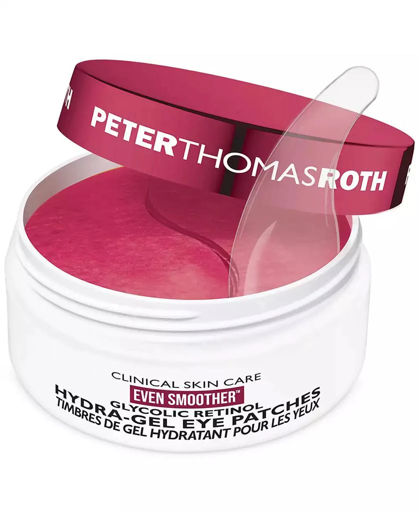 商品Peter Thomas Roth|Even Smoother Glycolic Retinol Hydra-Gel Eye Patches, 30 patches,价格¥487,第2张图片详细描述