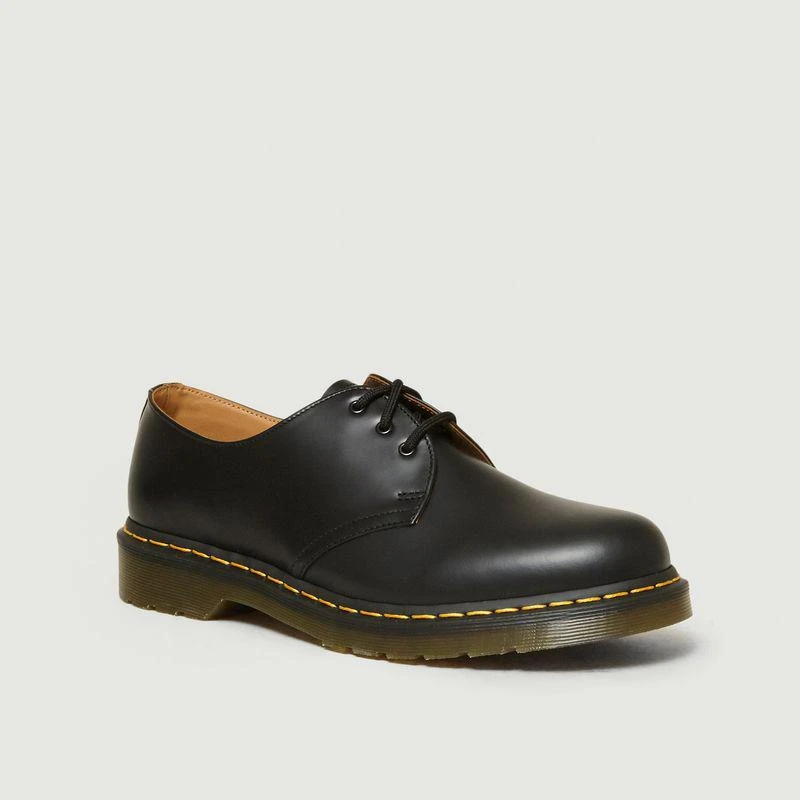 商品Dr. Martens|1461 Smooth Leather Derbies Black Smooth DR. MARTENS,价格¥700,第1张图片