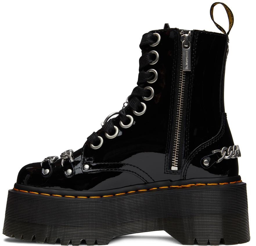 Black Max Chain Jadon Platform Boots商品第3张图片规格展示