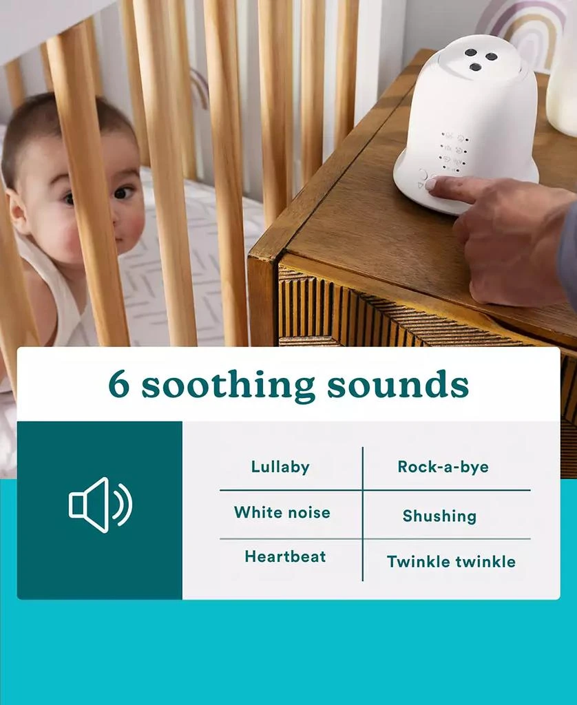 商品Homedics|SoundSpa Lullaby Baby Speaker & Projector,价格¥262,第3张图片详细描述